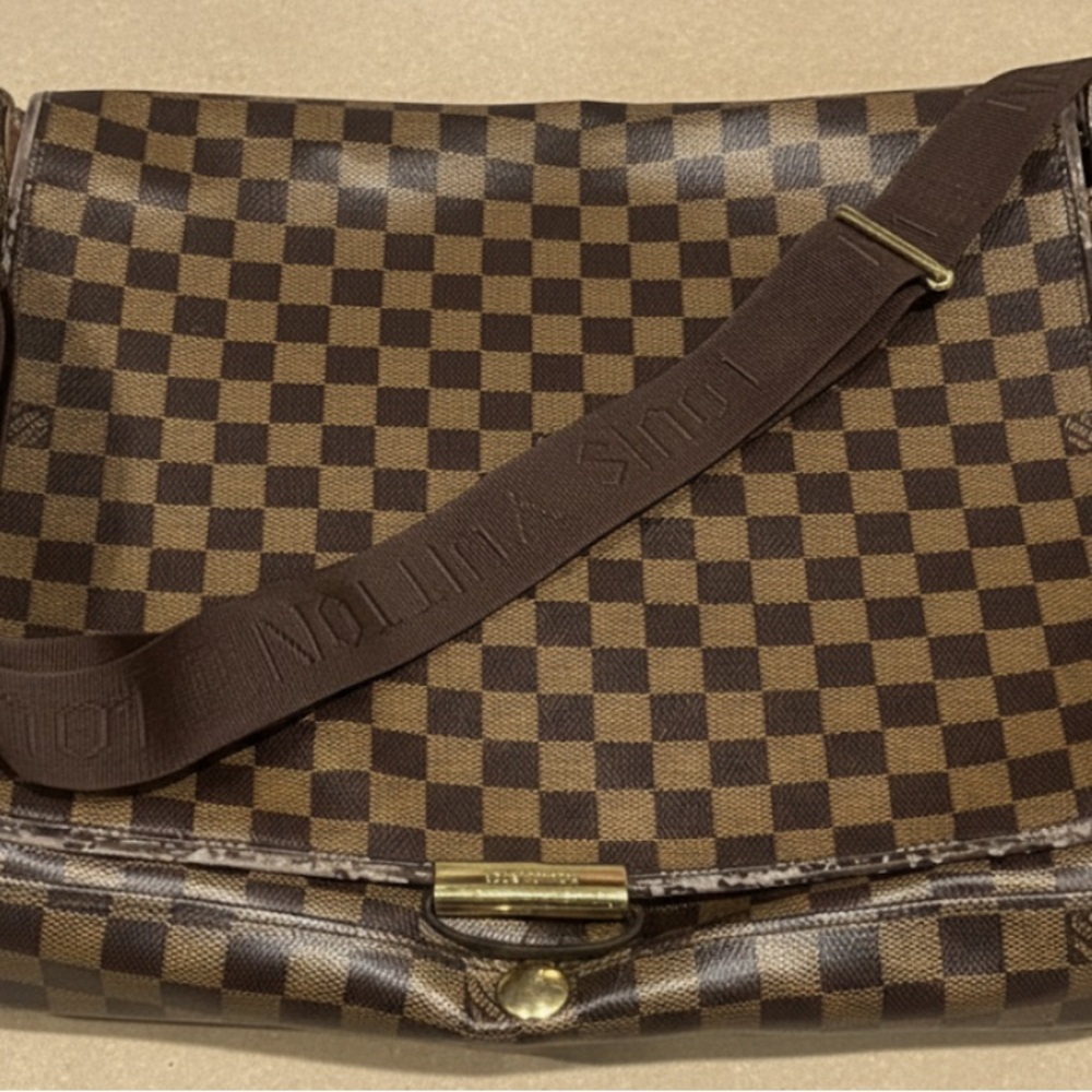 Louis Vuitton Brown Damier Ebene Men's Messenger Bag